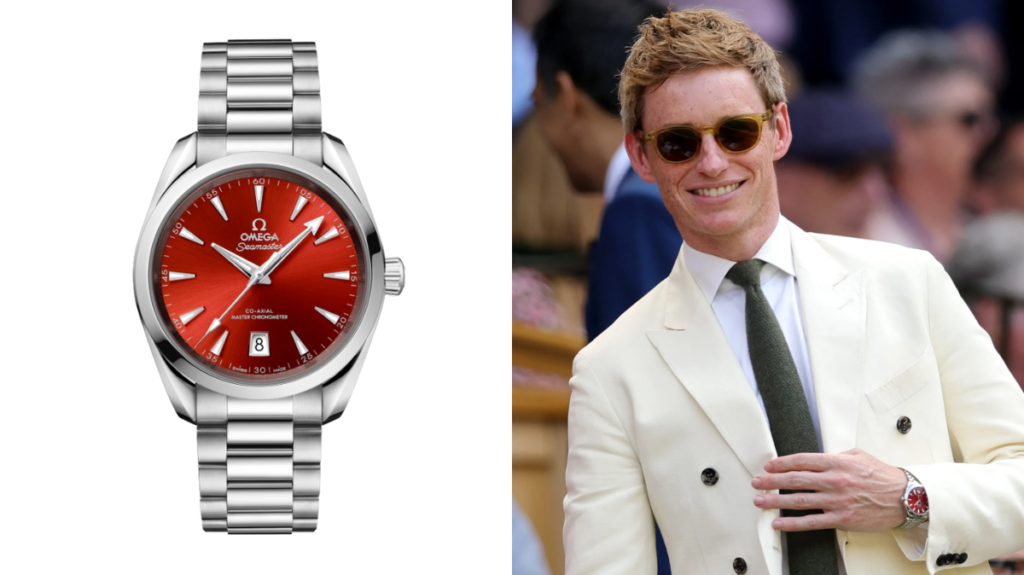 Eddie Redmayne - Omega Seamaster Aqua Terra Shades